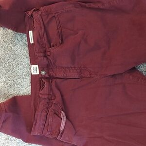 Flint and tinder pants size 38 faded red